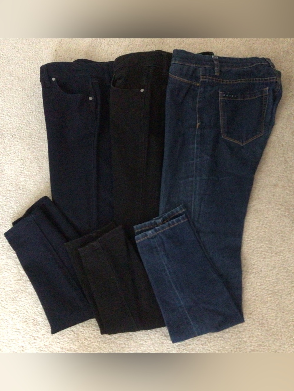 BUNDLE OF “3”SKINNY JEANS- 1822 & BLANK NYC- SIZE 4